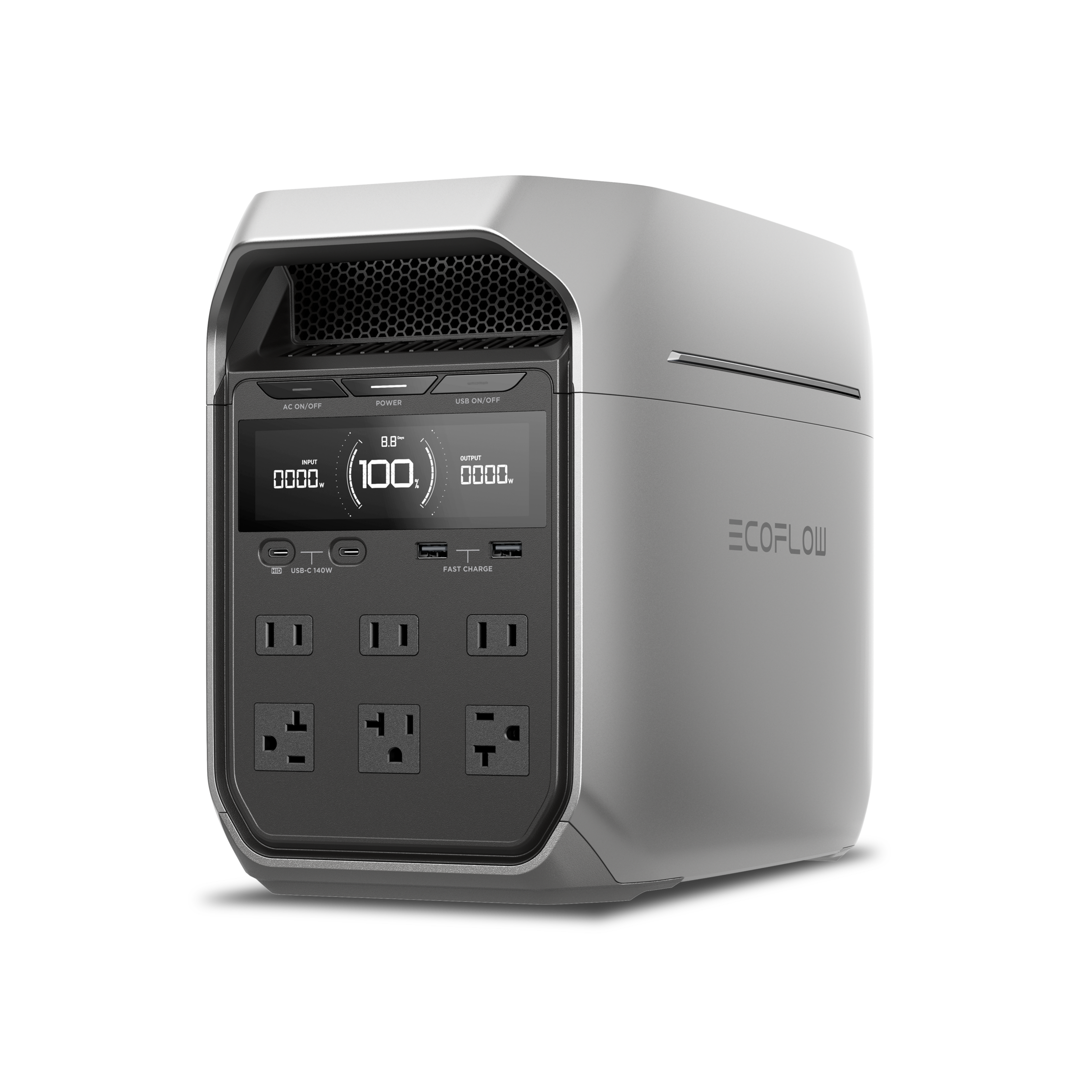 Delta 3 Plus — Vista posterior