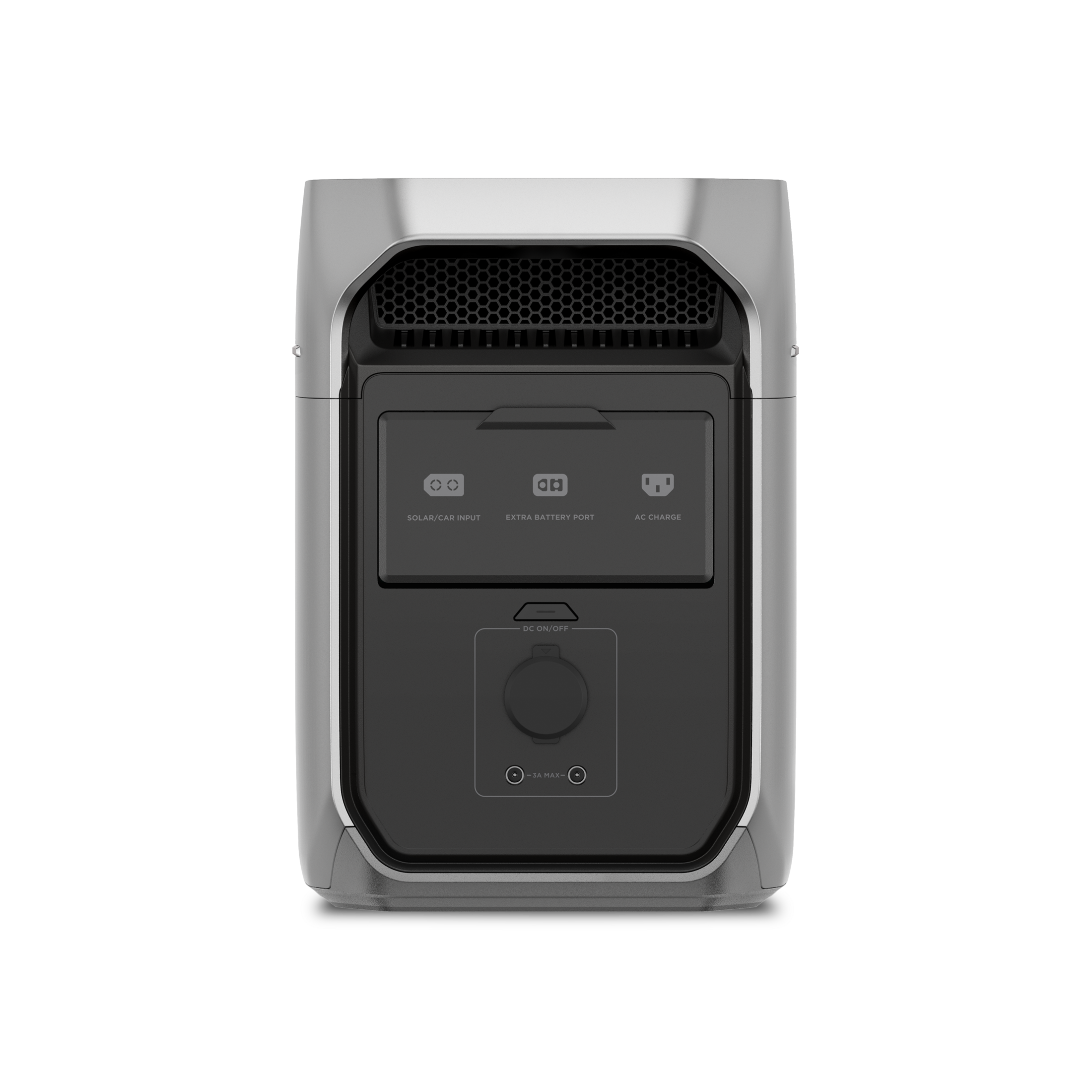 Delta 3 Plus — Vista frontal